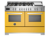 Варочный центр Bertazzoni PRO126G2EGIT2 Варочный центр Bertazzoni PRO126G2EGIT2: профессиональная мощь и итальянский дизайн на вашей кухне - Фото: Функции и материалы