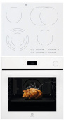 Комплект варочная панель Electrolux EHF 96547 IW + духовой шкаф Electrolux OKC8H39WV