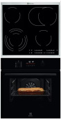 Комплект варочная панель Electrolux EHF46547XK + духовой шкаф Electrolux EOF6P76BZ