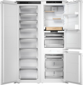 Встраиваемый холодильник Side-By-Side Asko RBC576DNC1 + RBF276DND1 - Холодильники встраиваемые