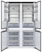 Встраиваемый холодильник Side-By-Side Vard VIC177NI + VIC177NI - Холодильники встраиваемые