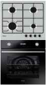Комплект варочная панель Haier HHX-M64ENX + духовой шкаф Haier HOD-P08WGB