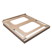 Монтажный комплект без выдвижной полки Schulthess Vanity Fair 52207