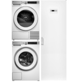 Купить Комплект стиральная и сушильная машина и сушильный шкаф Asko W7124XXLW + T710HUXLW.P + DC7774V.W – Стиральная и сушильная машина