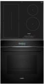  Комплект варочная панель Siemens ED651FSB1E + духовой шкаф Siemens HB774G1B1: Комплект встраиваемой техники по цене 129 000 ₽