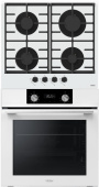  Комплект варочная панель Haier HHX-G64CNW + духовой шкаф Haier HOQ-K2ANN3WB: Комплект встраиваемой техники по цене 0 ₽