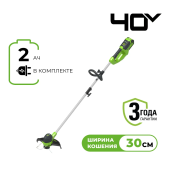 Триммер Greenworks 2101507UA