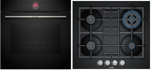 Комплект встраиваемой техники Bosch HBG7221B1S + PNH6B6B90