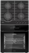  Комплект варочная панель Haier HHX-G64RNLB + духовой шкаф Haier HOQ-F6CASGB: Комплект встраиваемой техники по цене 89 998 ₽