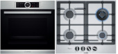 Комплект встраиваемой техники Bosch HBG634BS1 + PCH6A5B90