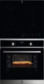Комплект варочная панель Electrolux LIL61434C + духовой шкаф Electrolux EOF5F50BX