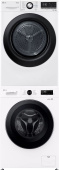 Комплект стиральной и сушильной машины LG F2Y1VS6W + DC90V3V6W + DK1W