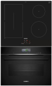  Комплект варочная панель Siemens ED611BSB5E + духовой шкаф Siemens CS736G1B1: Комплект встраиваемой техники по цене 162 000 ₽
