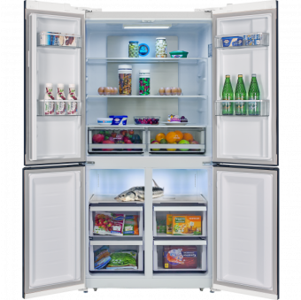 Холодильник Hiberg RFQ-500DX NFGW Inverter