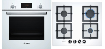 Комплект встраиваемой техники Bosch HBF113BV0Q + PPP6A2B20O