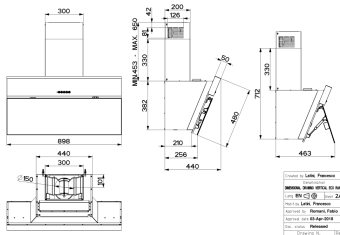 Вытяжка Faber ONYX-V BK GLASS/X A90 330.0543.437
