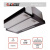 Вытяжка кухонная встраиваемая Exiteq EX-1076 black glass