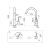 Смеситель Omoikiri Shinagawa 2 PLUSLG