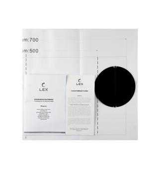Встраиваемая кухонная вытяжка Lex GS BLOC GS 600 White