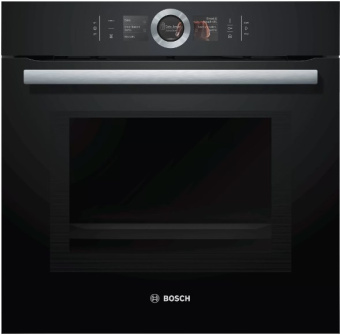 Духовой шкаф с СВЧ и паром Bosch HNG6764B6