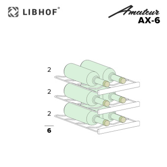 Винный шкаф Libhof Amateur AX-6 Black