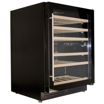 Встраиваемый винный шкаф Dunavox DX-51.150DBK/DP