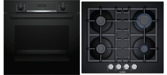 Комплект встраиваемой техники Bosch HBA534EB0 + PNP6B6B90