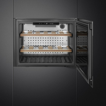 Встраиваемый винный шкаф Smeg CVI321X3