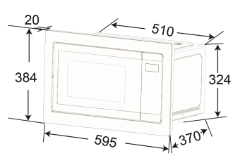 Встраиваемая микроволновая печь Haier HMX-BTG259LX