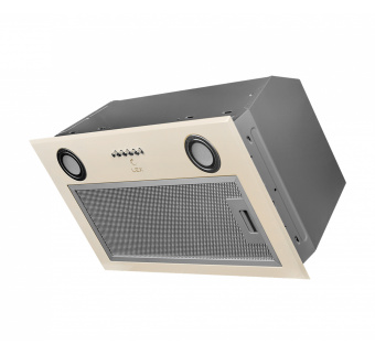 Встраиваемая кухонная вытяжка Lex GS BLOC P 600 Ivory Light Белый антик