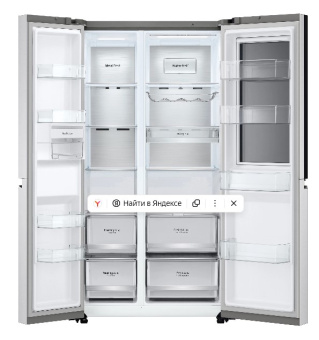 Холодильник LG GC-Q257CBFV серебристый
