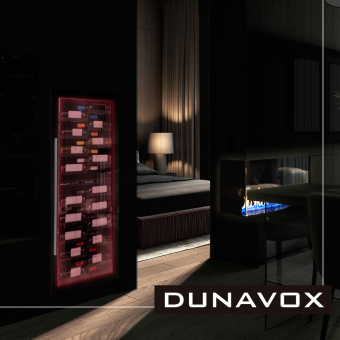 Встраиваемый винный шкаф Dunavox DX-104.375DSS