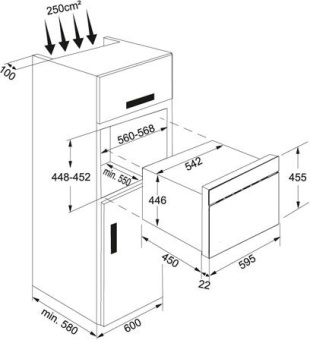 Встраиваемая микроволновая печь Franke FMW 380 CL G PW