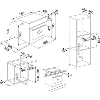 Духовой шкаф Franke FMA 86 H XS, 116.0606.097