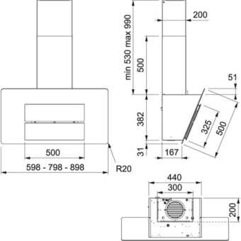 Вытяжка Franke FMA 605 WH
