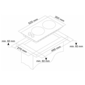 Варочная панель Simfer H30N20W470