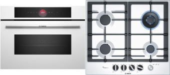 Комплект встраиваемой техники Bosch CMG7241W1 + PCH6A2M90R