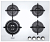 Варочная панель DeLonghi NG 46/1 ASV C