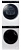Комплект стиральной и сушильной машины Haier HW90-B14979 + HD90-A2979 + CK-1