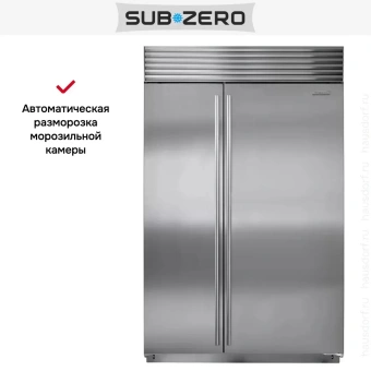 Встраиваемый холодильник SUB-ZERO ICBBI-48SID/S/TH