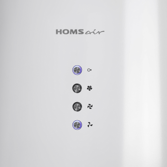 Вытяжка HOMSair ART 1050WL 35 белый