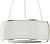 Вытяжка Falmec Circle.Tech SOFFIO isola 58 vetro bianco satinato (600)