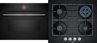 Комплект встраиваемой техники Bosch CMG7241B1 + PNH6B6B90