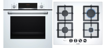 Комплект встраиваемой техники Bosch HBF534EW0Q + PPP6A2B20O