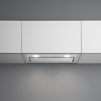 Вытяжка Falmec Design GRUPPO INCASSO MURANO 70 inox vetro bianco (800)