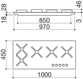 Варочная панель Barazza 1PSP105