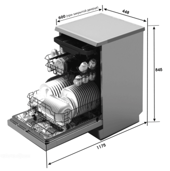Посудомоечная машина Whirlpool ADPF 851 IX