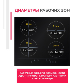 Варочная панель Simfer H60I74S002