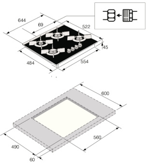 Варочная панель Asko HG8640BGB1