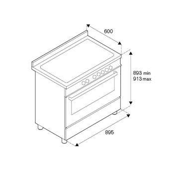 Варочный центр Bertazzoni PRO95I1ENET